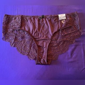 Cacique Seriously Sexy Lace Back Cheeky Panty